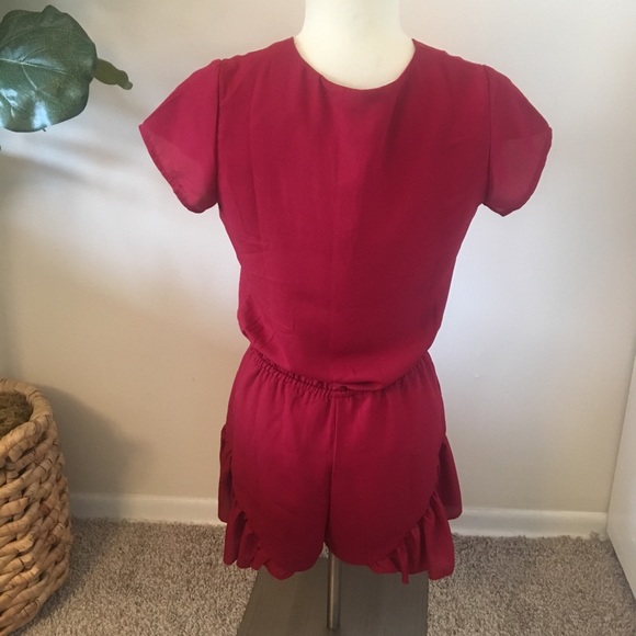 Red Romper - Picture 3 of 3